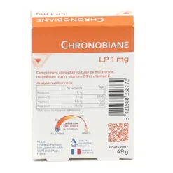 Pileje Chronobiane LP 1 mg comprimés