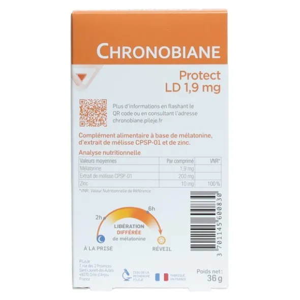 PiLeJe Chronobiane Protect LD 1,9 mg comprimés