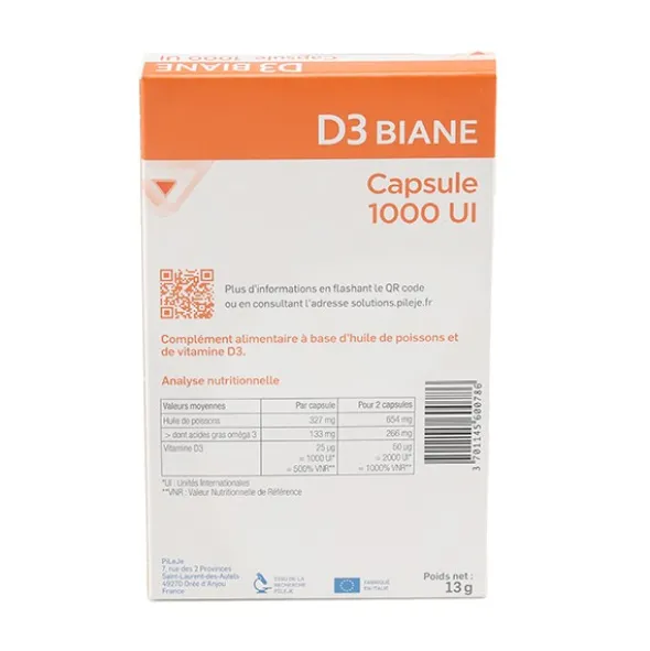 PileJe D3 Biane capsules