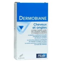 Pileje Dermobiane Cheveux et Ongles gélules