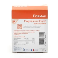 Pileje Formag Magnesium Marin enfant sticks