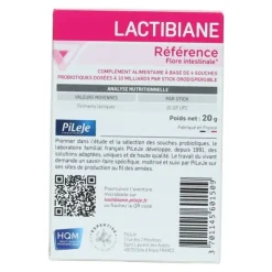 PileJe Lactibiane Référence sticks orodispersibles