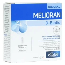 PileJe Melioran D Biotic gélules
