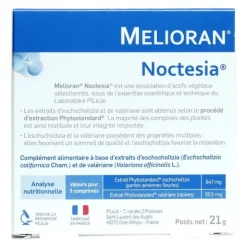 PileJe Melioran Noctesia comprimés