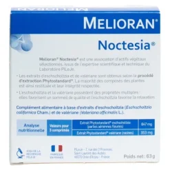 PileJe Melioran Noctesia comprimés