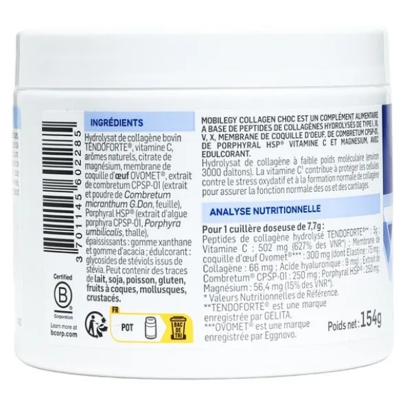 PileJe Mobilegy Collagen choc poudre