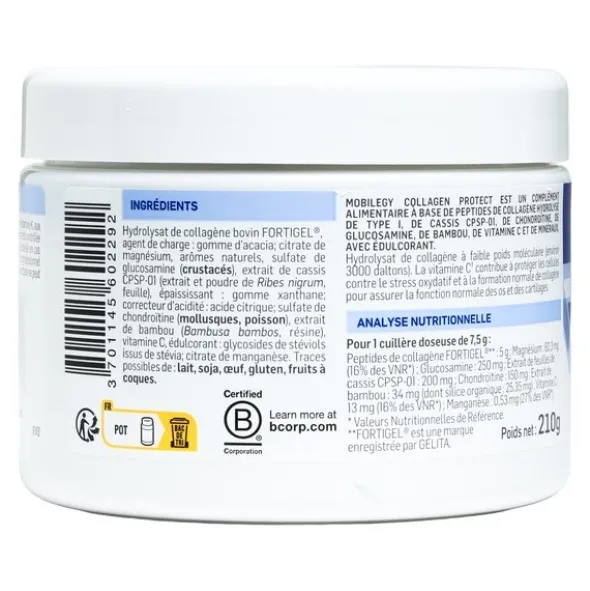 PileJe Mobilegy Collagen protect poudre