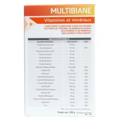 Pileje Multibiane Enfant Vitamines et minéraux sachets