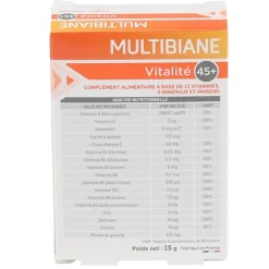 Pileje Multibiane Vitalité 45+ gélules