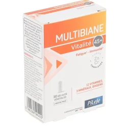 Pileje Multibiane Vitalité 45+ gélules