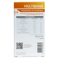 Pileje Multibiane Vitamines et minéraux enfant comprimés à croquer