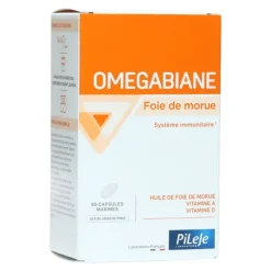 PileJe Omegabiane Foie de morue capsules