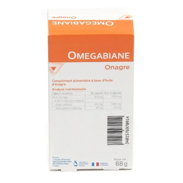 Pileje Omegabiane Onagre capsules