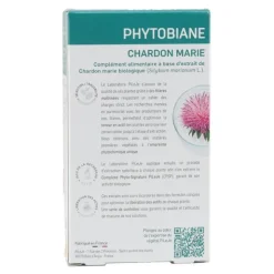 Pileje Phytobiane chardon marie comprimés