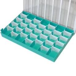 Pilulier hebdomadaire modèle hospitalier 28 cases