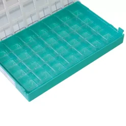 Pilulier hebdomadaire modèle hospitalier 28 cases