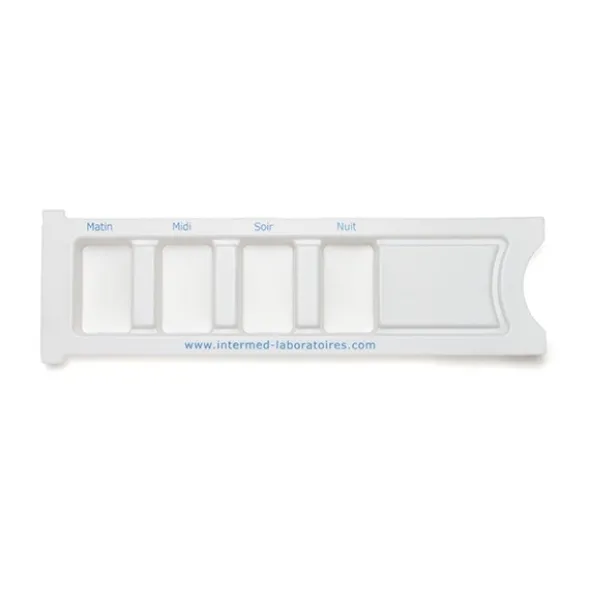 Pilulier journalier blanc