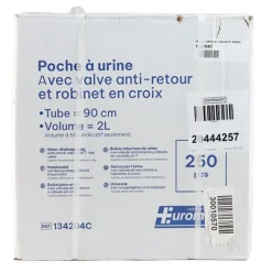 Poche à urine 2L vidangeable