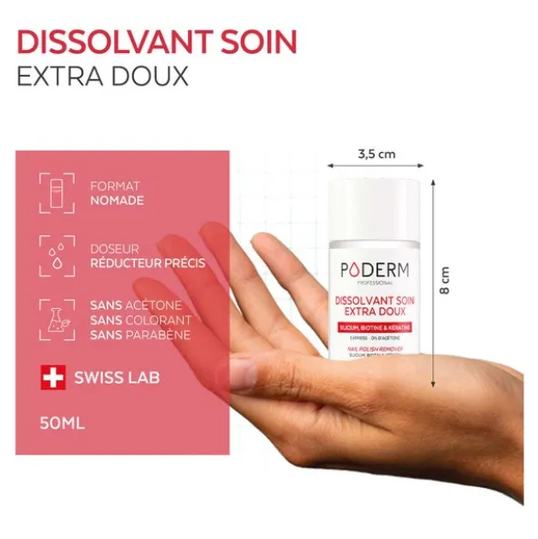 Poderm Dissolvant Soin Extra doux