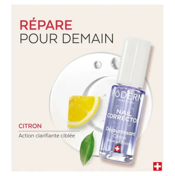 Poderm Nail Corrector Vernis déjaunissant