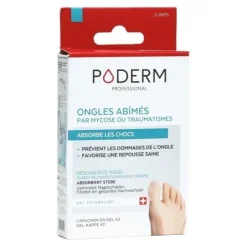 Poderm Ongles abîmés Capuchon d'orteil