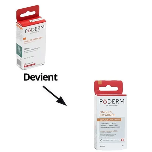 Poderm Ongles incarnés Sérum