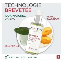 Poderm soin intensif nuit Crevasses et callosités