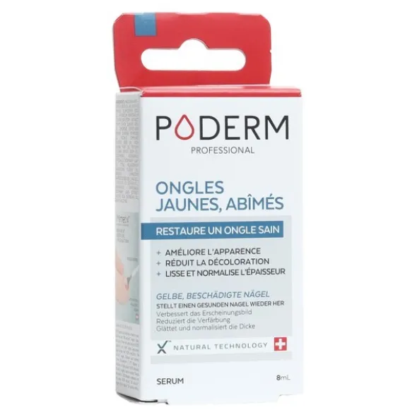 Poderm Sérum ongles jaunes et abîmés