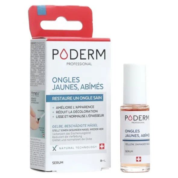 Poderm Sérum ongles jaunes et abîmés