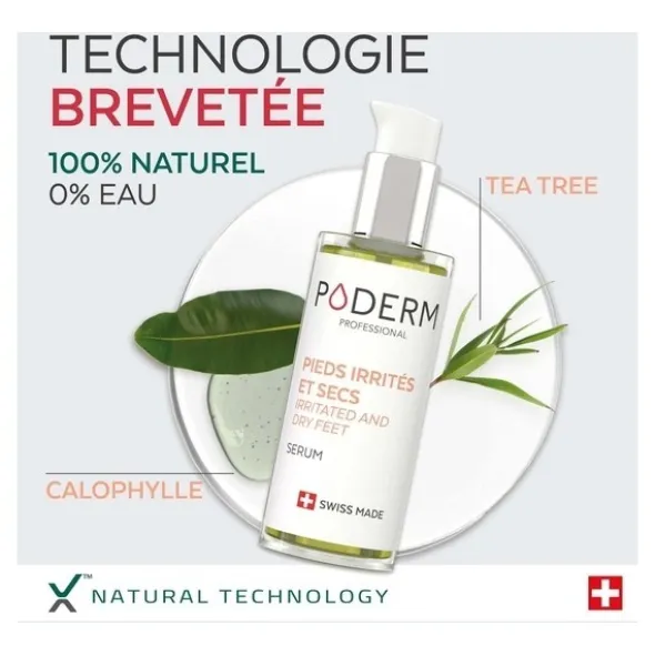 Poderm Sérum Pieds irrités et secs