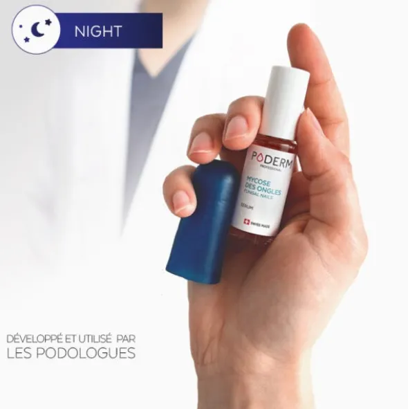 Poderm traitement intensif nuit mycose des ongles