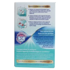 Polident Nettoyant Appareils orthodontiques et Gouttières comprimés