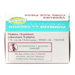 Pommade Cochon verrue