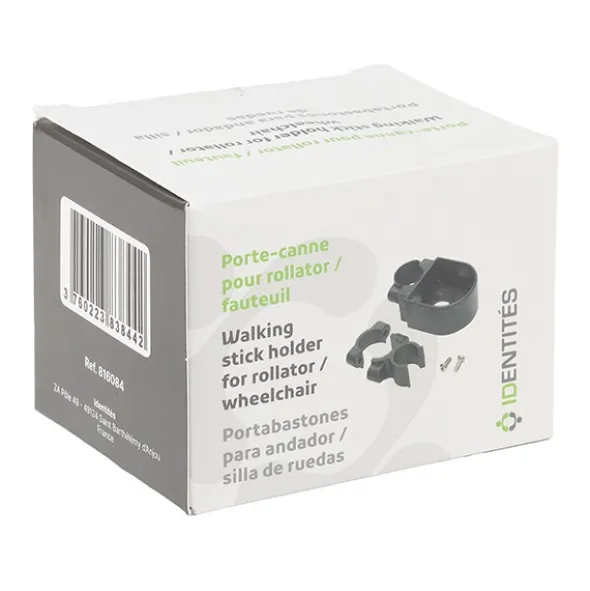 Porte canne pour rollator