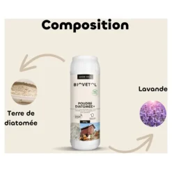 Poudre diatomée Biovetol
