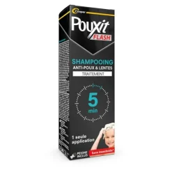 Pouxit Flash Shampooing anti poux et lentes