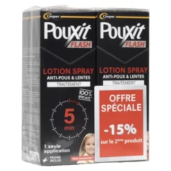 Pouxit Flash spray anti poux