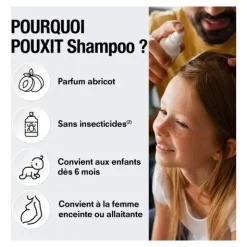 Pouxit shampoing anti poux et lentes