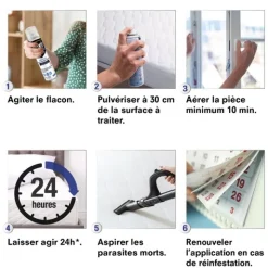 Pouxit Spécial Environnement infesté aérosol