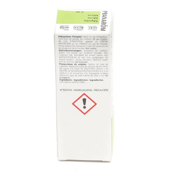 Pranarôm Huile essentielle Myrrhe