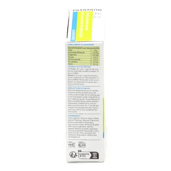 Pranarom Allergoforce Capsules Confort yeux nez