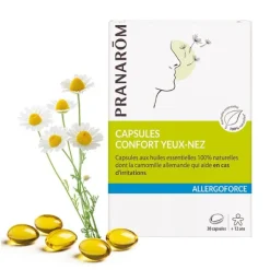 Pranarom Allergoforce Capsules Confort yeux nez