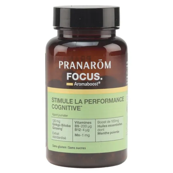 Pranarom Aromaboost Focus capsules
