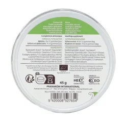 Pranarom Aromaforce Gommes adoucissantes Bio Eucalyptus menthe