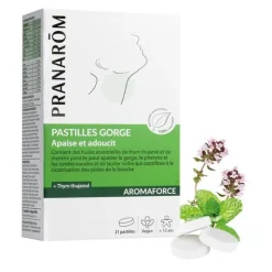 Pranarom Aromaforce Pastilles gorge Thym thujanol