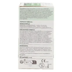 Pranarom Aromaforce Sirop pour la toux Junior Bio sticks