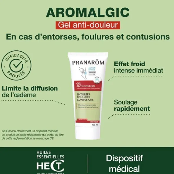 Pranarom Aromalgic Gel anti douleur