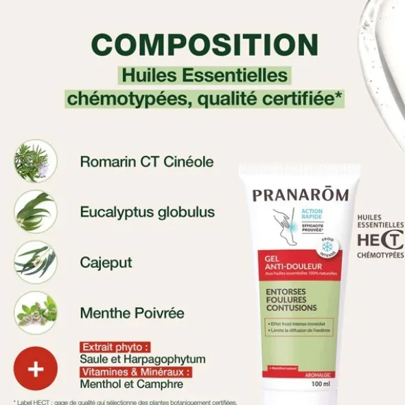 Pranarom Aromalgic Gel anti douleur
