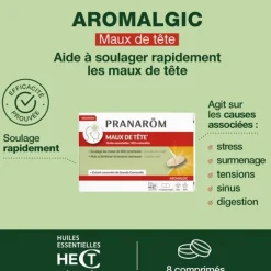 Pranarom Aromalgic Maux de tête comprimés
