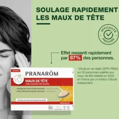 Pranarom Aromalgic Maux de tête comprimés